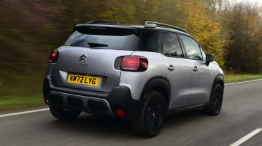 Citroen C3 Aircross Rip Curl - rear tracking